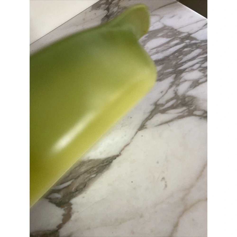 Anchor Hocking Fire King Oval Baking Dish Lime Green Ovenware Made in USA‎